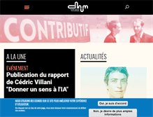 Tablet Screenshot of cnnumerique.fr